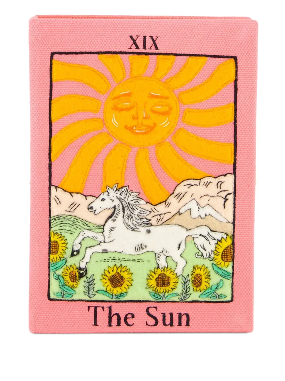 Olympia Le-Tan Clutch The Sun - Rosa