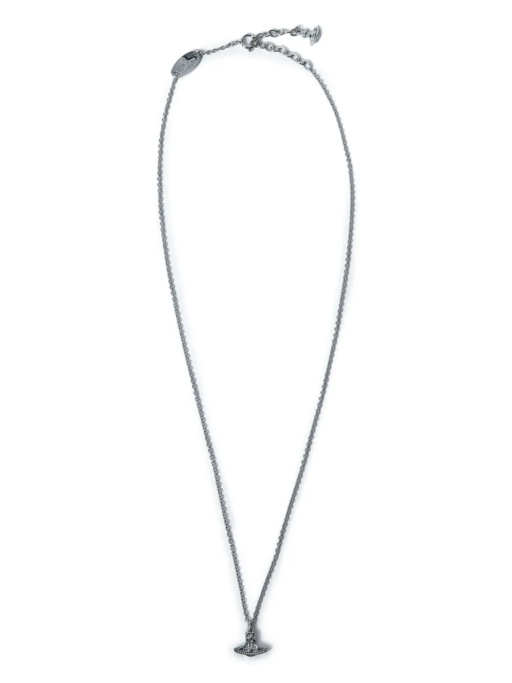 Vivienne Westwood Collana con placca Orb - Argento