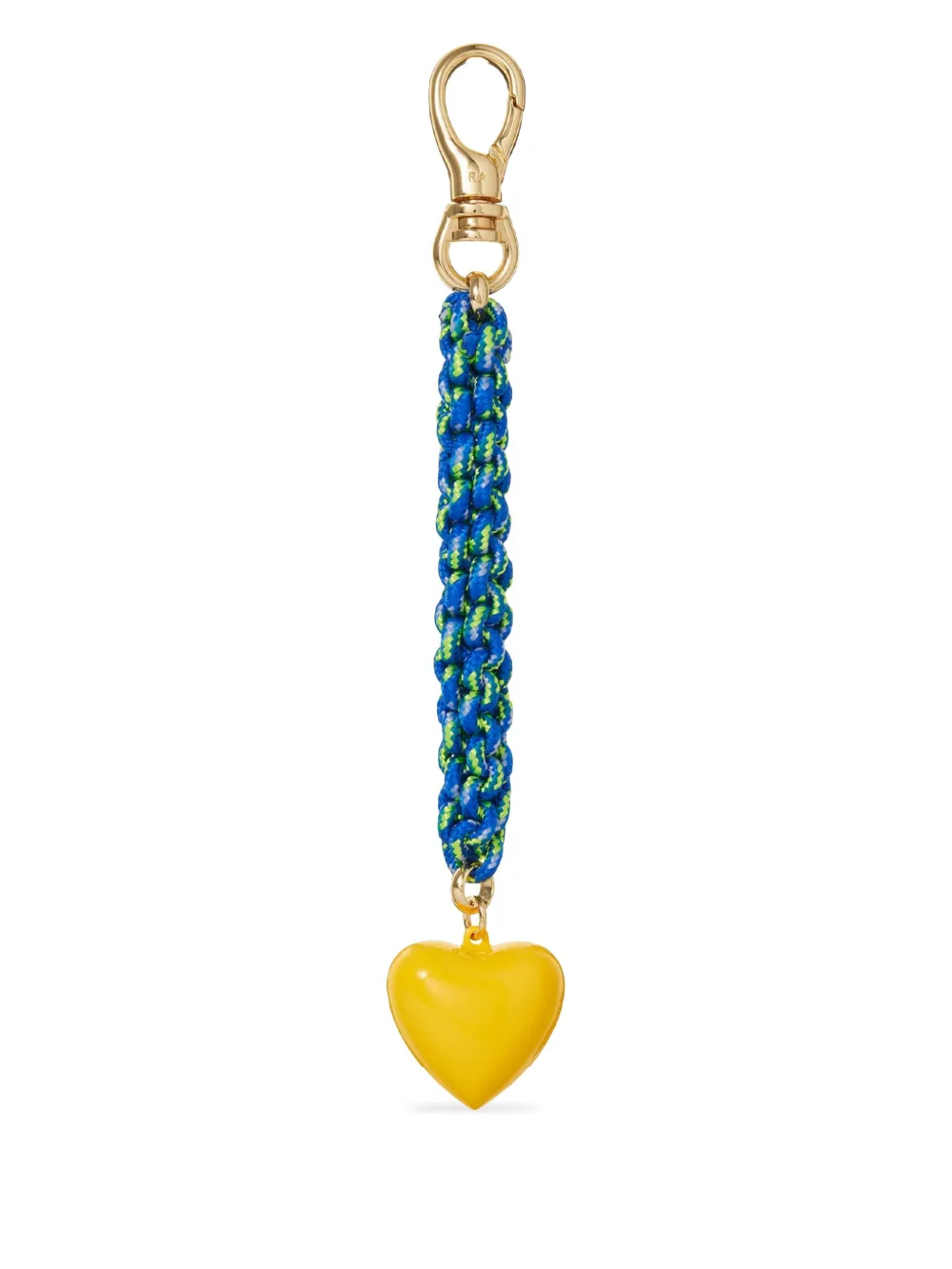 Roxanne Assoulin The Happy Cord heart bag charm - Blu
