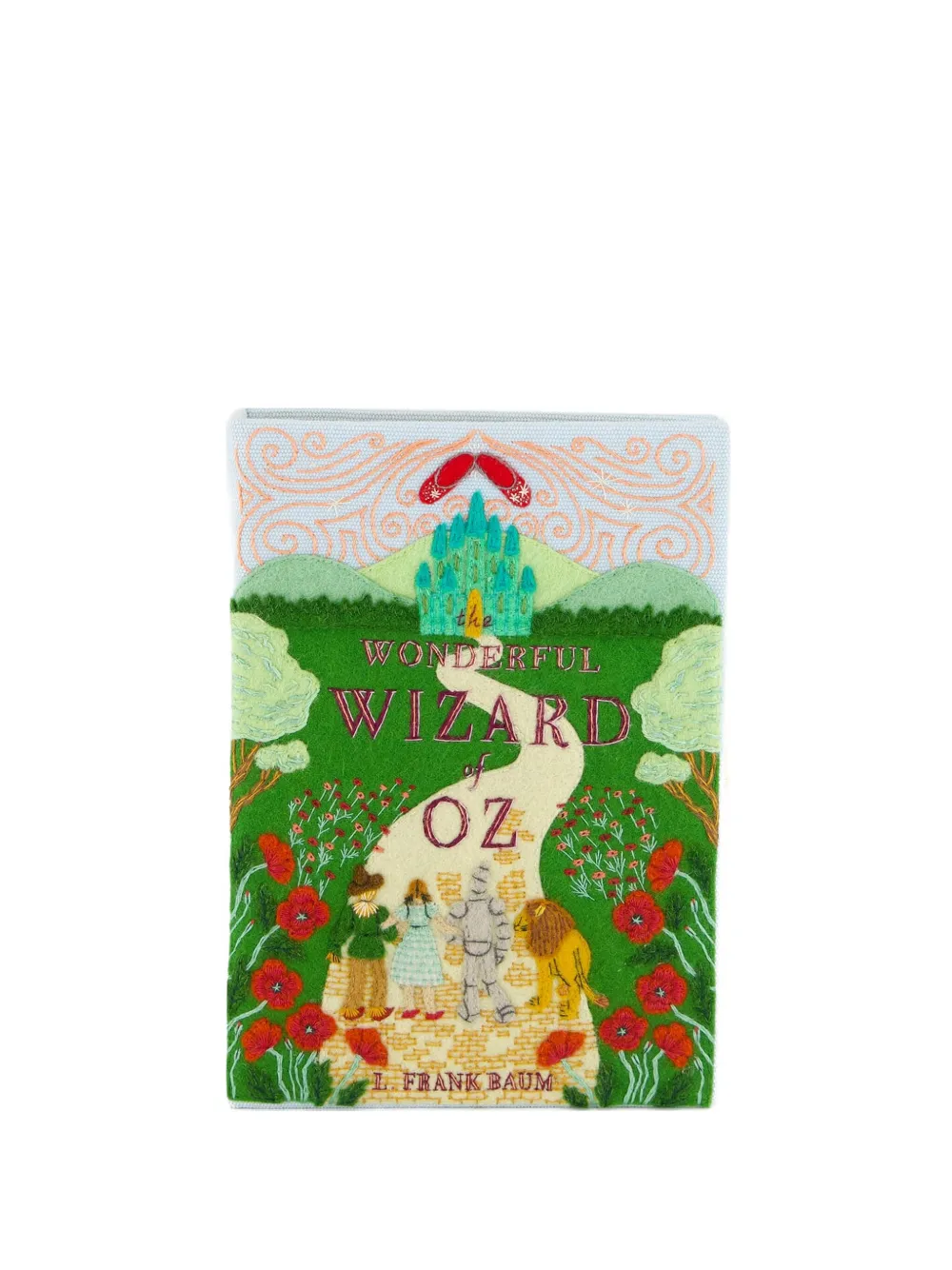 Olympia Le-Tan x Meghann Rader The Wonderful Wizard of Oz clutch - Verde