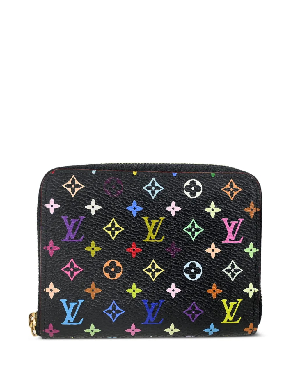Louis Vuitton Pre-Owned Portafoglio con stampa - Nero