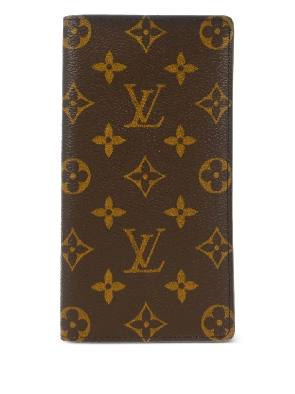 Louis Vuitton Pre-Owned Portafoglio in tela con monogramma - Marrone