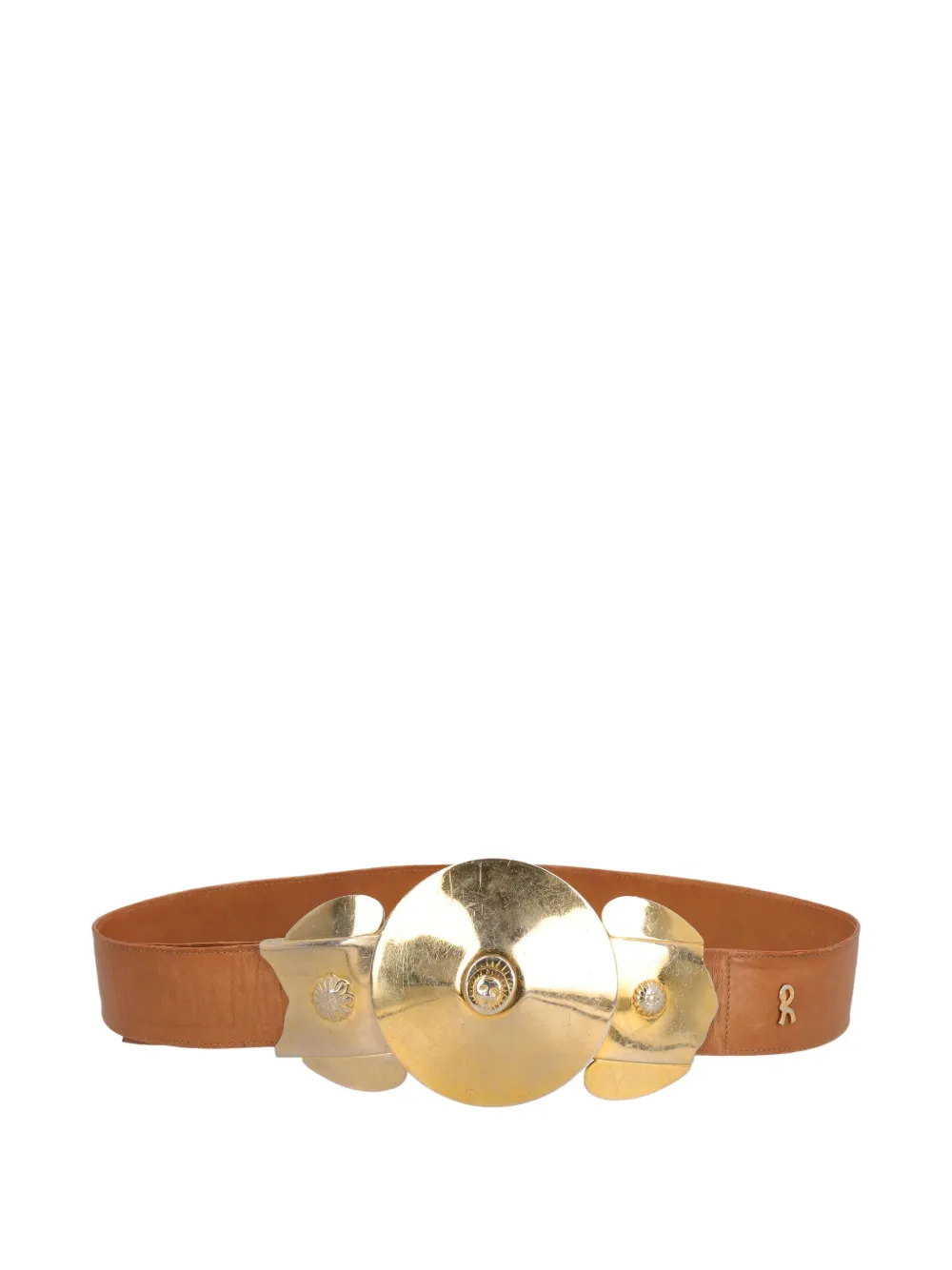 ROBERTA DI CAMERINO VINT Maxi Jewel belt - Toni neutri