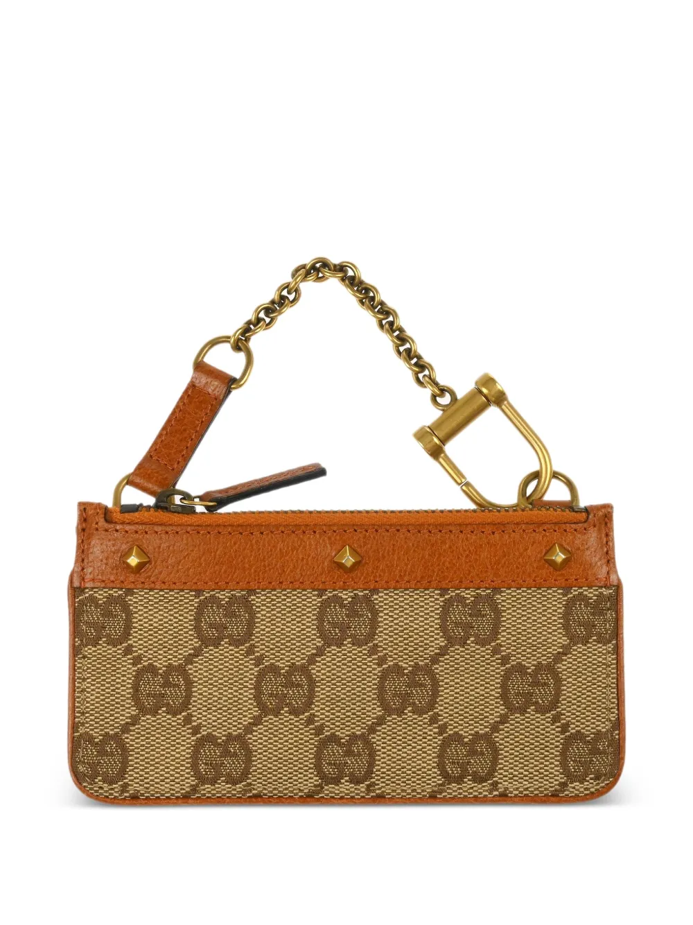 Gucci Pre-Owned Portafoglio in tela con monogramma - Marrone