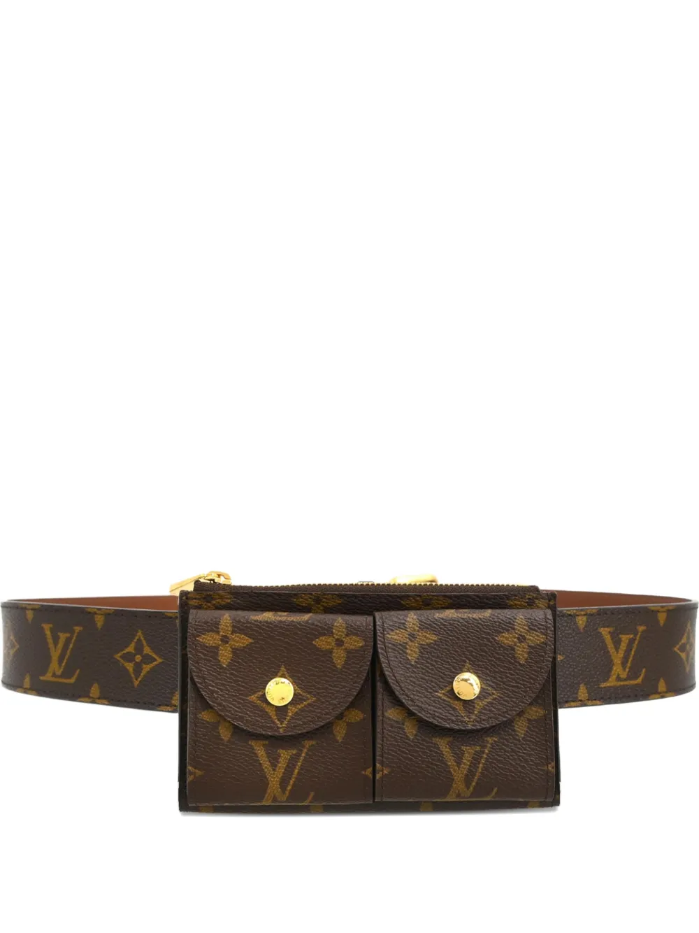 Louis Vuitton Pre-Owned Marsupio in tela con monogramma - Marrone