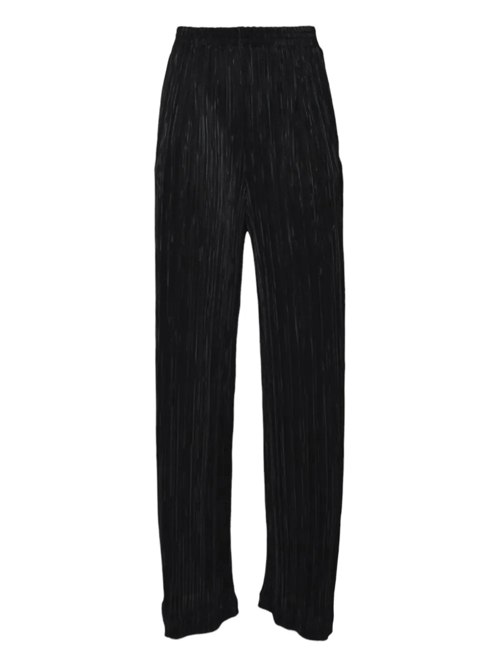 SOLOTRE pleated trousers - Nero