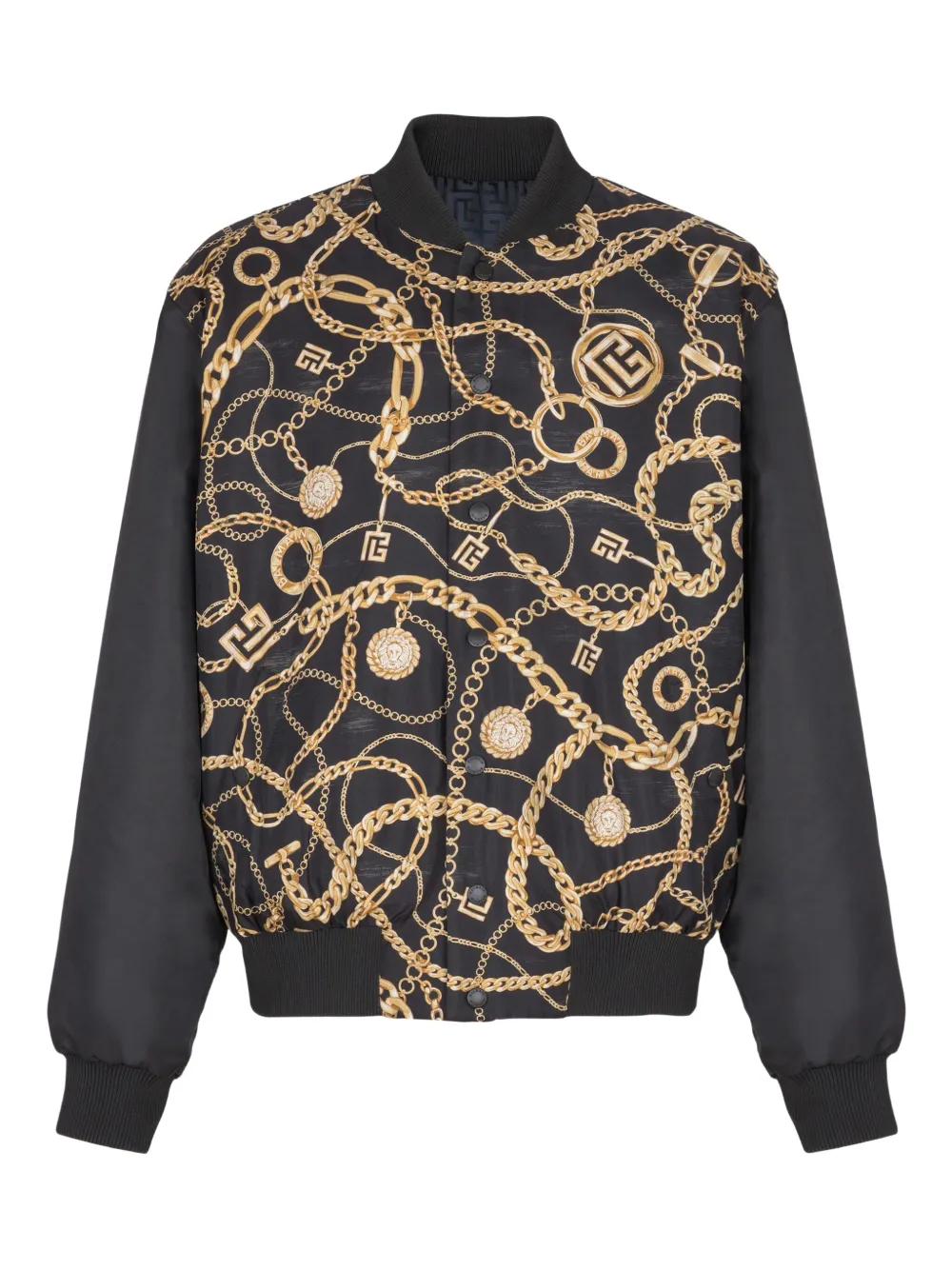Balmain Bomber reversibile - Nero