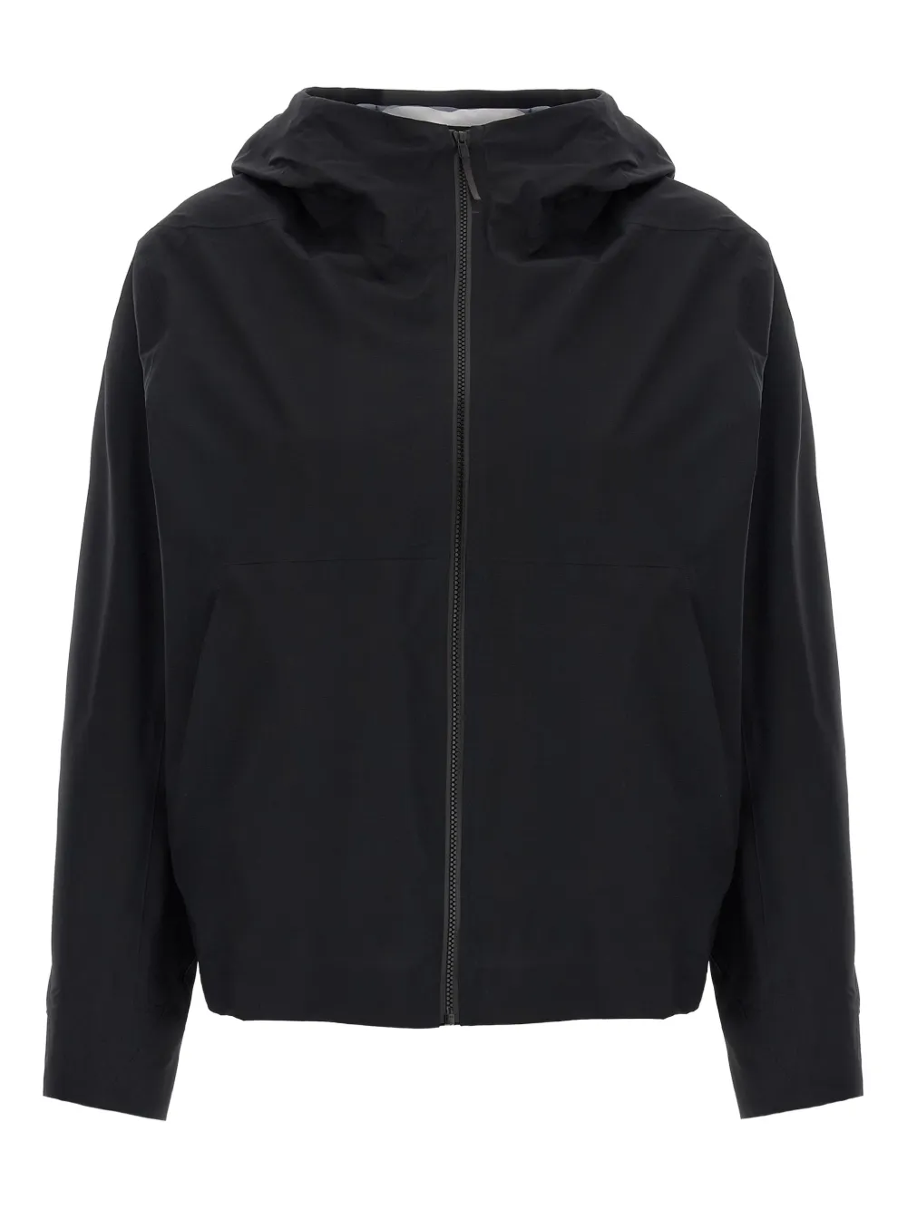 Veilance hooded zip-up jacket - Nero