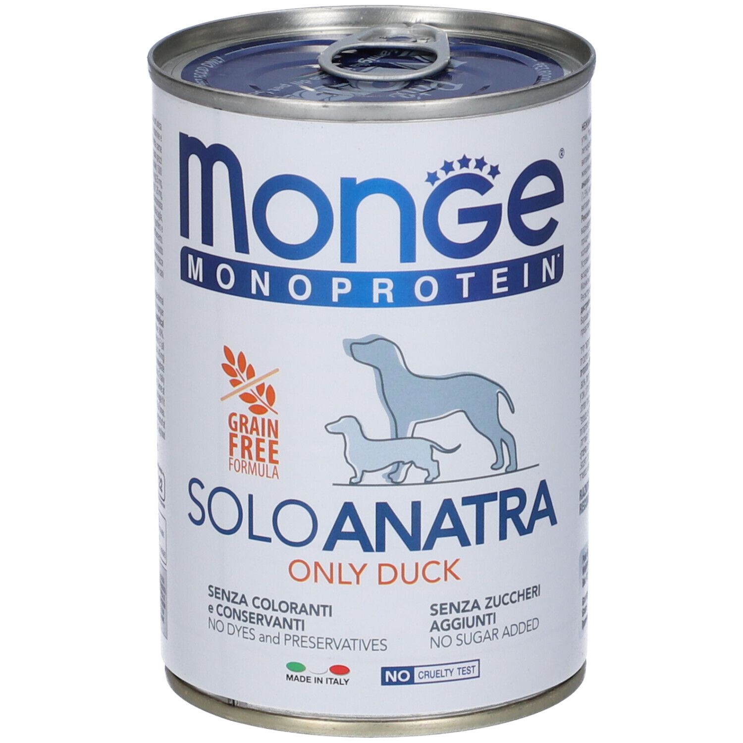 Monge Monoprotein Solo Anatra 400 g Mangime