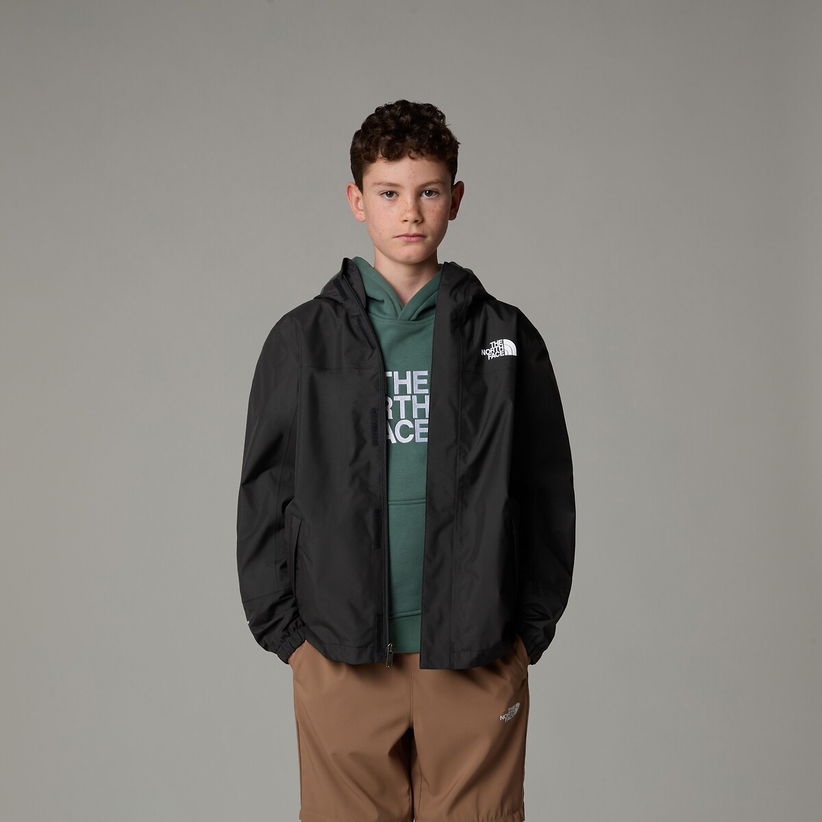 The North Face Giacca Con Cappuccio Antora Nero Bambino Taglie XS