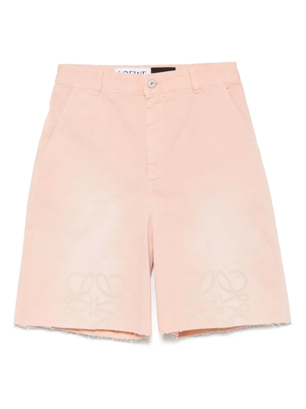 LOEWE Shorts con motivo Anagram - Rosa