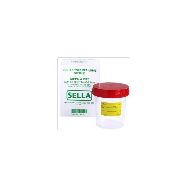 Sella - Sella Contenitore Per Urina Sterile Misura Grande Capienza 120 Ml