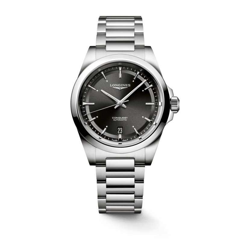 Orologio Longines Conquest - Acciaio Inossidabile - Nero