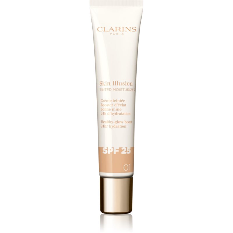Clarins Skin Illusion Tinted Moisturizer Crema Colorata Spf 25 Colore 01 40 Ml