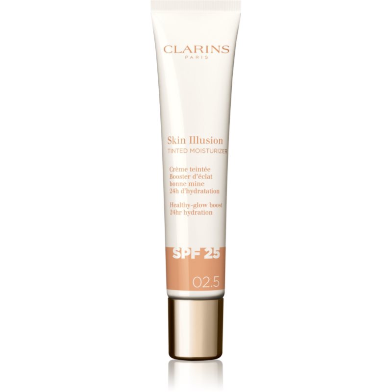 Clarins Skin Illusion Tinted Moisturizer Crema Colorata Spf 25 Colore 02 40 Ml