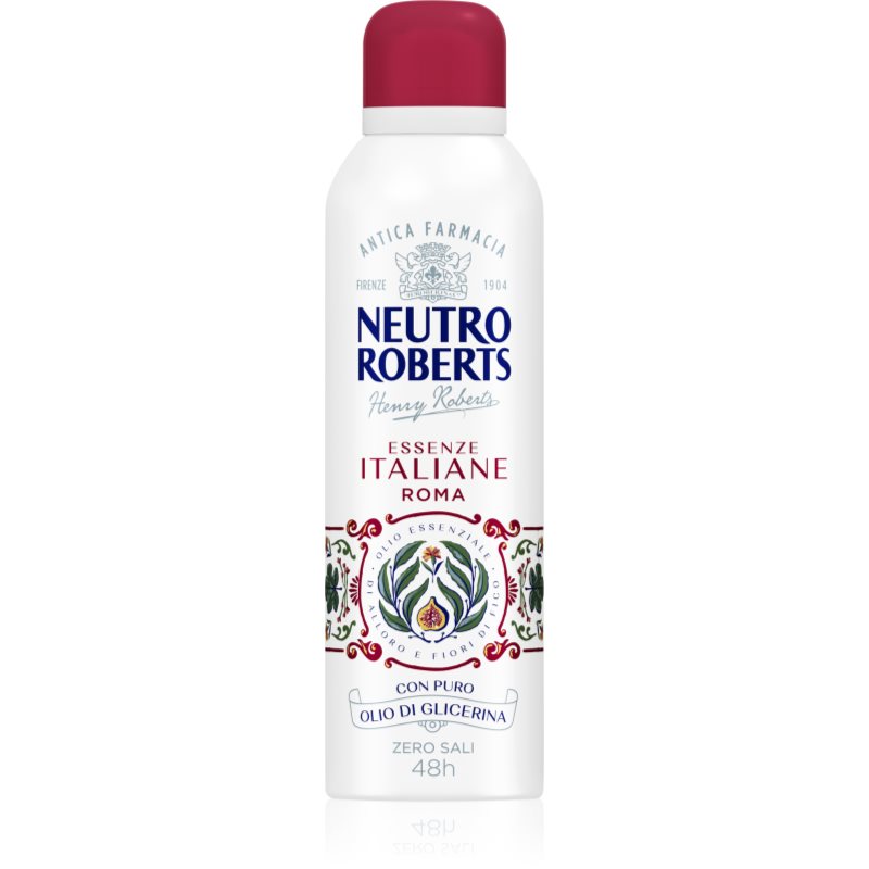 Neutro Roberts Italiane Roma Deodorante Spray Con Effetto 48 Ore 200 Ml