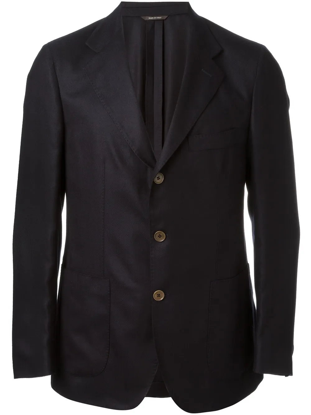 Loro Piana three button blazer - Blu