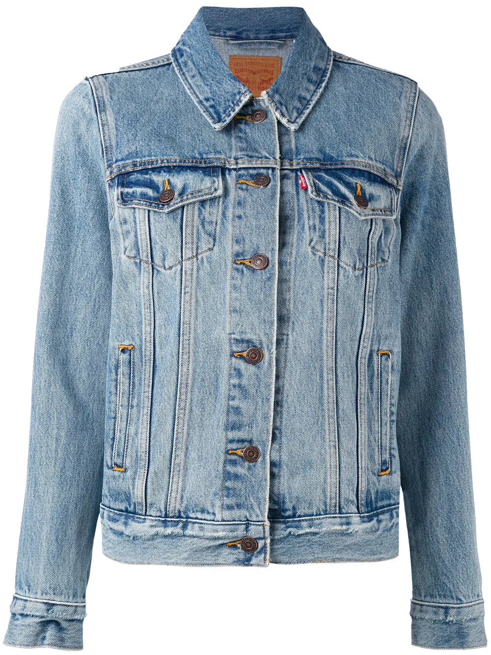Levi's boyfriend trucker jacket - Blu