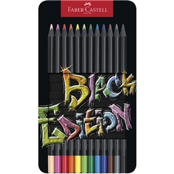 Matite colorate Faber Castell Black Edition