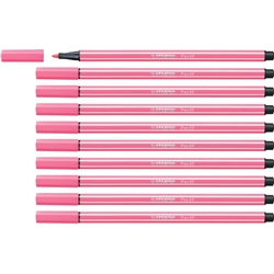 Pennarelli Stabilo Pen 68 tratto 1 mm rosa 68/29