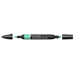 Pennarelli doppia punta Winsor&Newton brush mint green G637
