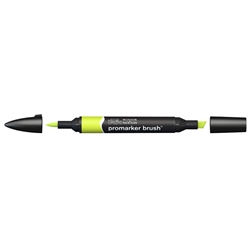 Pennarelli doppia punta Winsor&Newton brush lime green G178