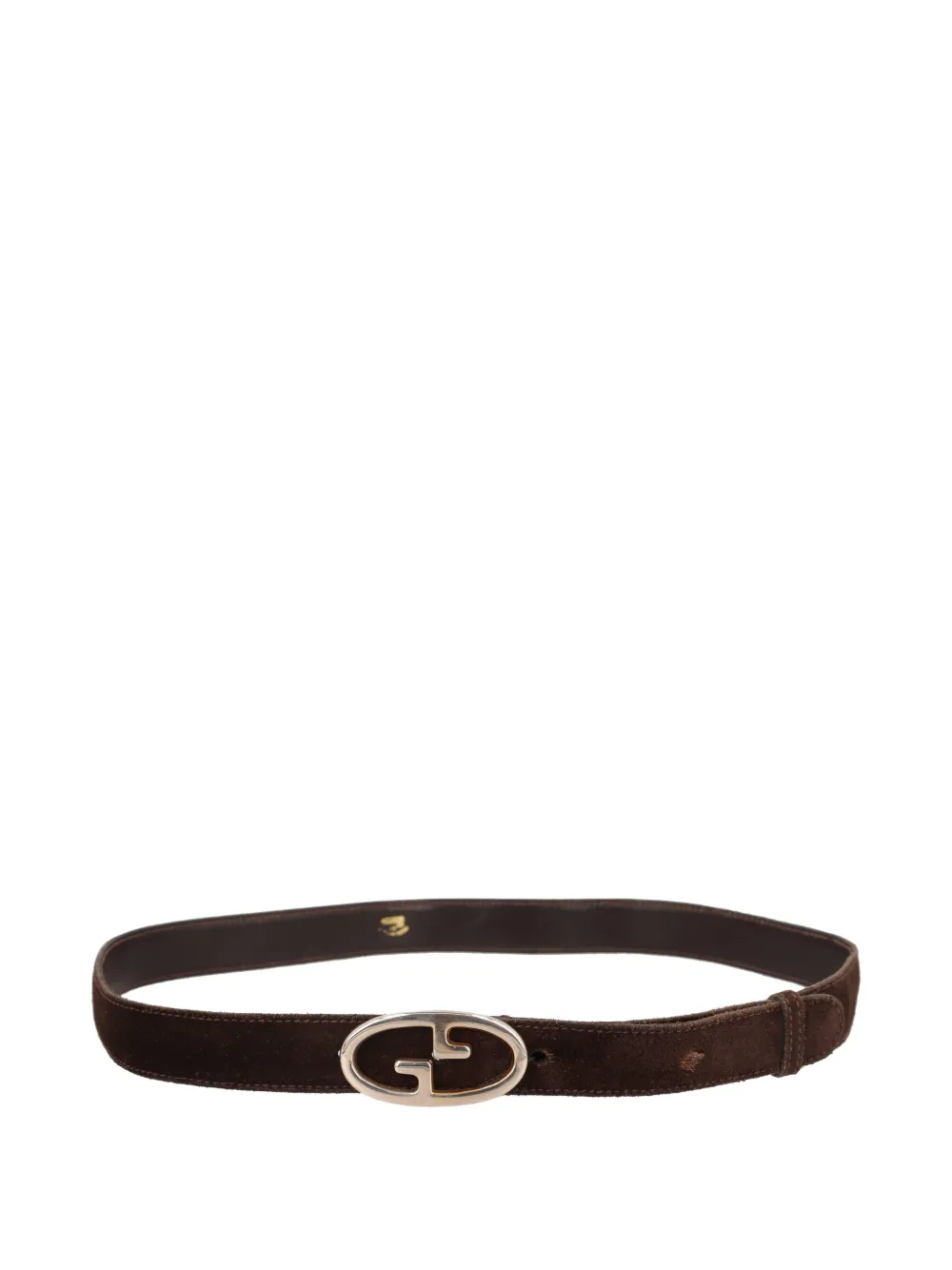 Gucci Pre-Owned leather belt - Marrone