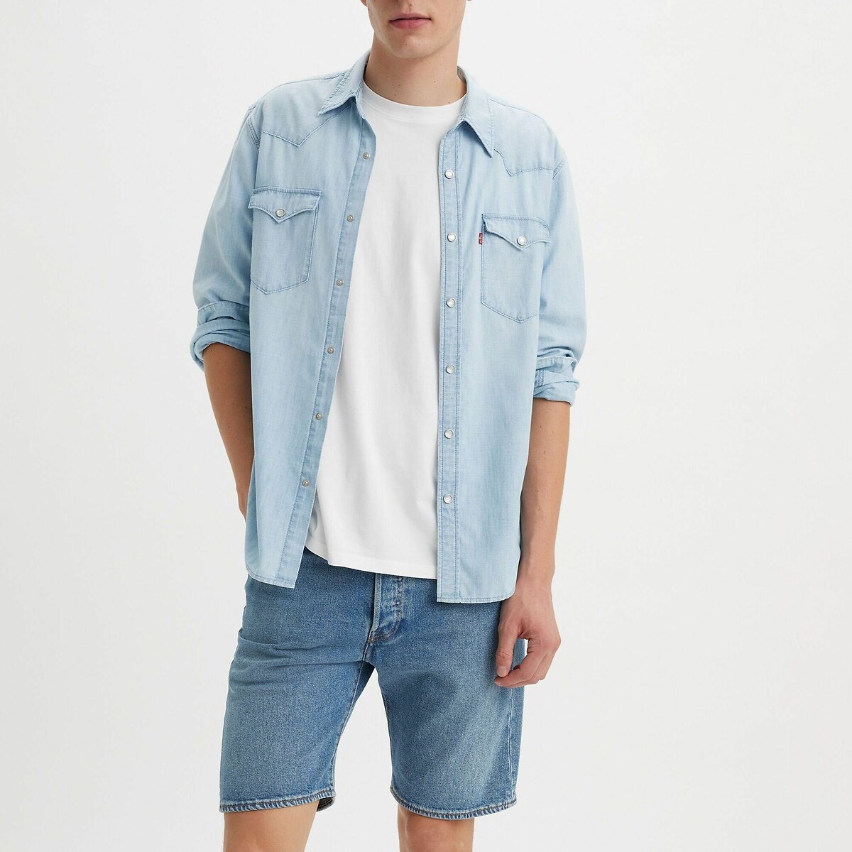 Levi's Shorts In Denim 501® Blu Uomo Taglie 46 (IT) - W32 (US)