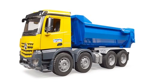 Bruder Mb Arocs Halfpipe Dump Truck Vehículo De Juguete