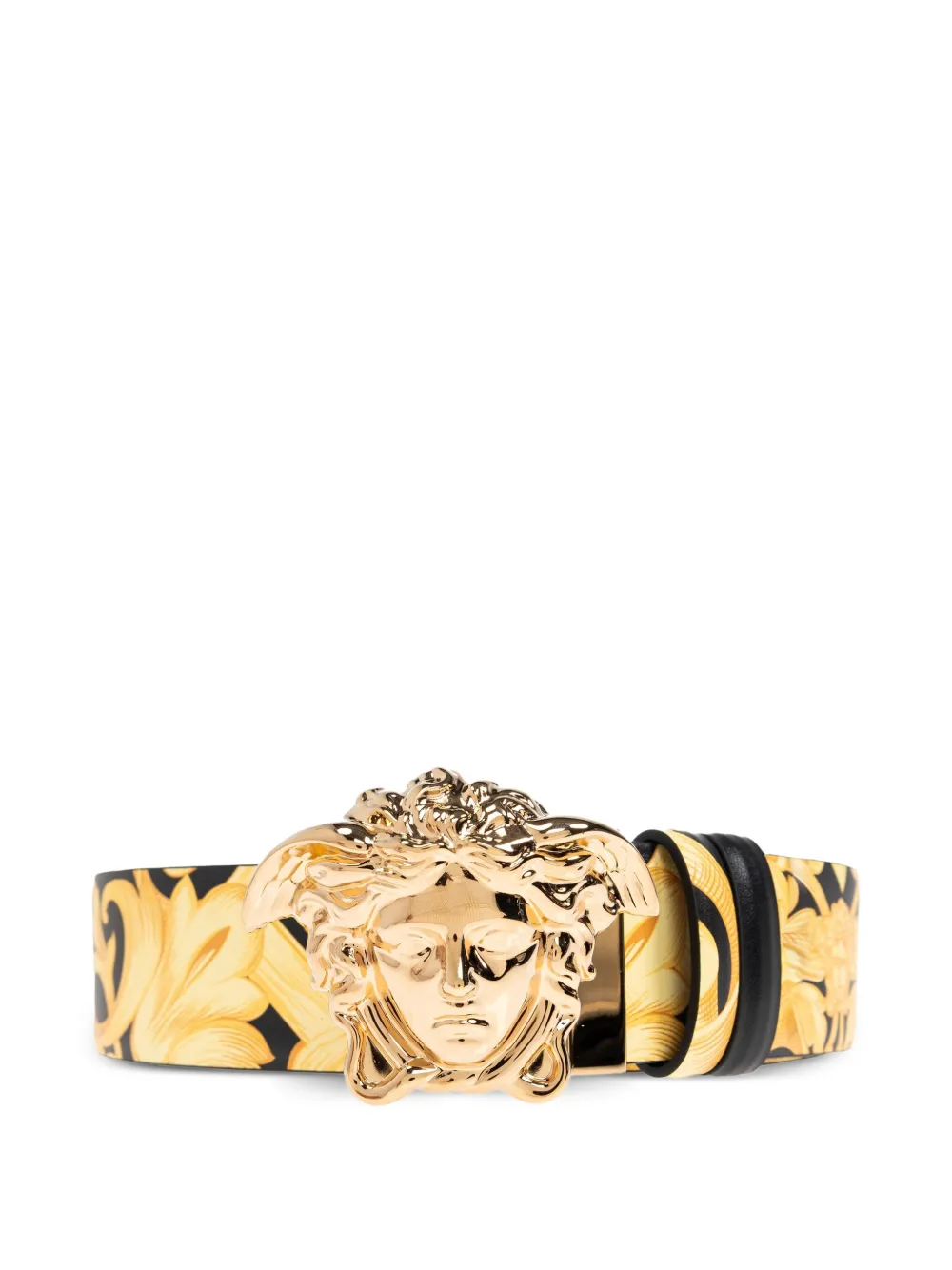Versace Medusa Head-buckle belt - Nero