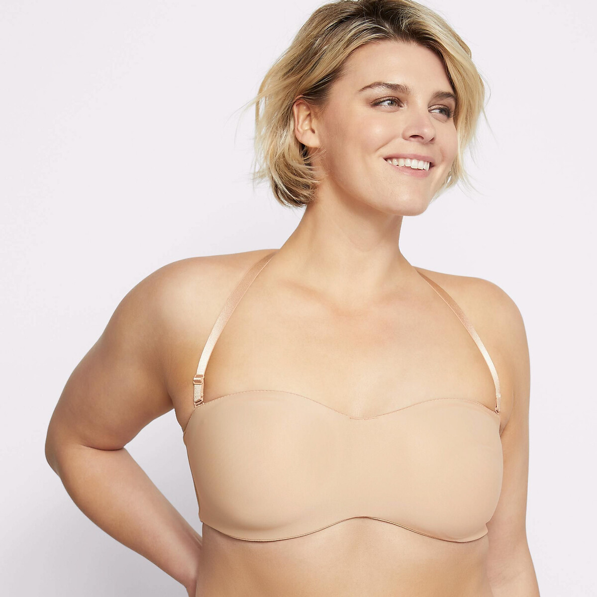 Maidenform Reggiseno A Fascia Contenitivo Beige Donna Taglie 3 D