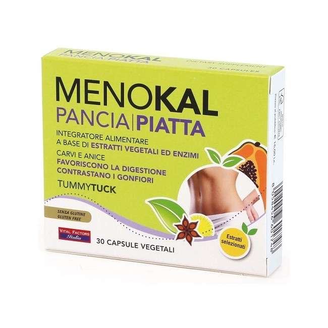 Vital Factors Italia - Vital Factors Menokal Pancia Piatta Tummy Tuck 30 Capsule