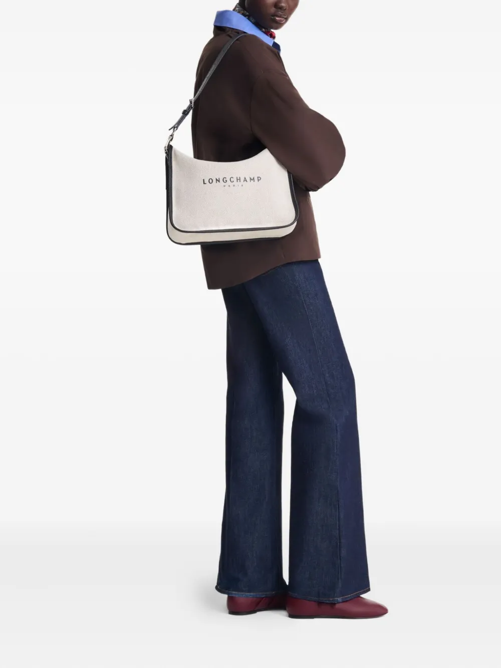 Longchamp Essential shoulder bag - Grigio