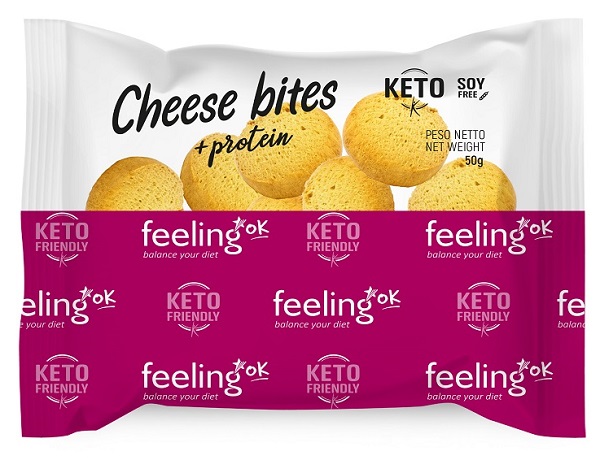 Feeling ok cheese bites 50g