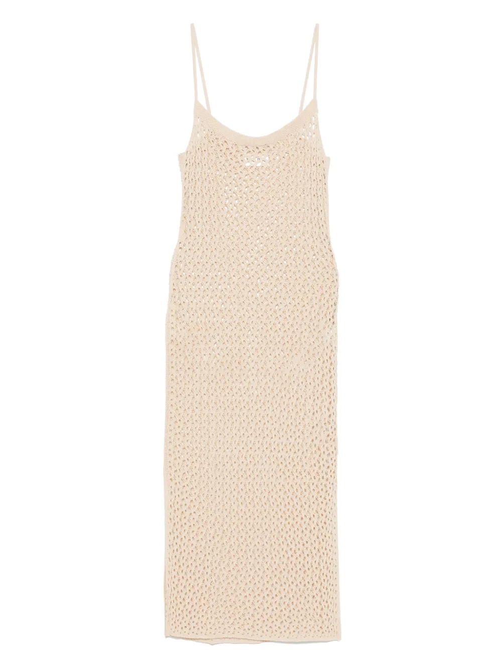 MALINA Claudine knitted beach dress - Toni neutri