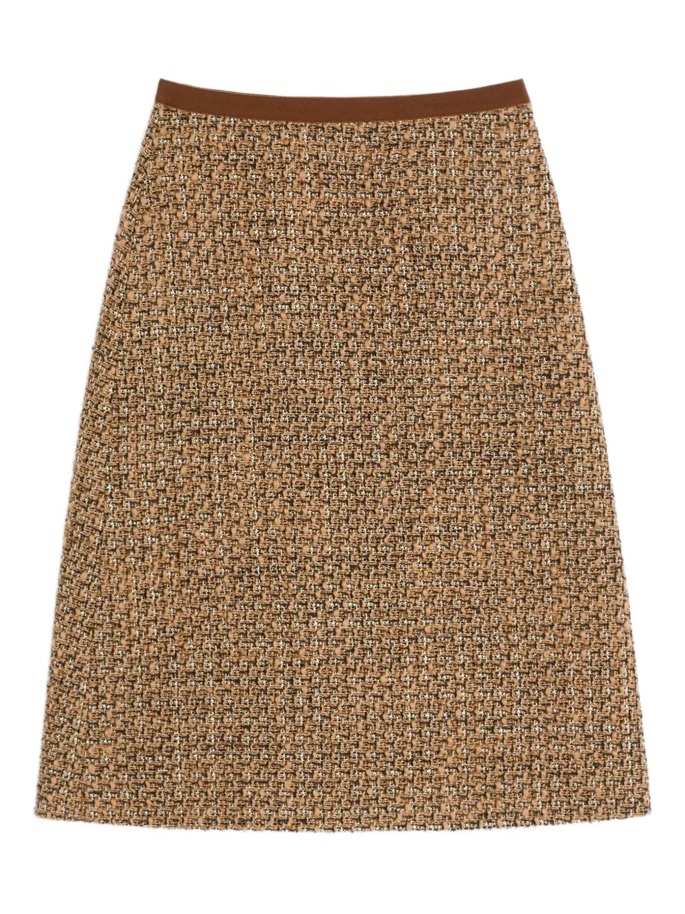 Valentino Garavani herringbone knit pencil skirt - Toni neutri