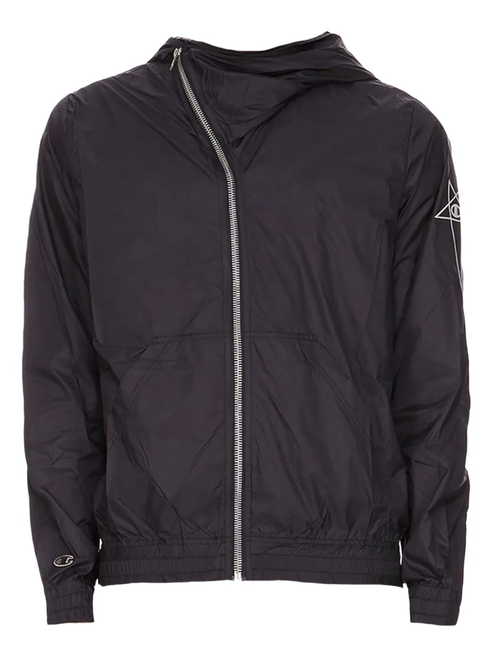 Rick Owens X Champion Mountain hooded jacket - Nero