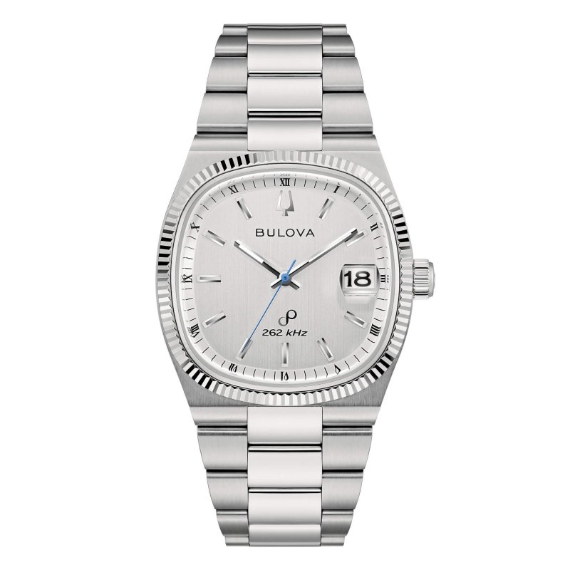 Orologio Solotempo Super Seville 38Mm Acciaio Quadrante Bianco Bulova