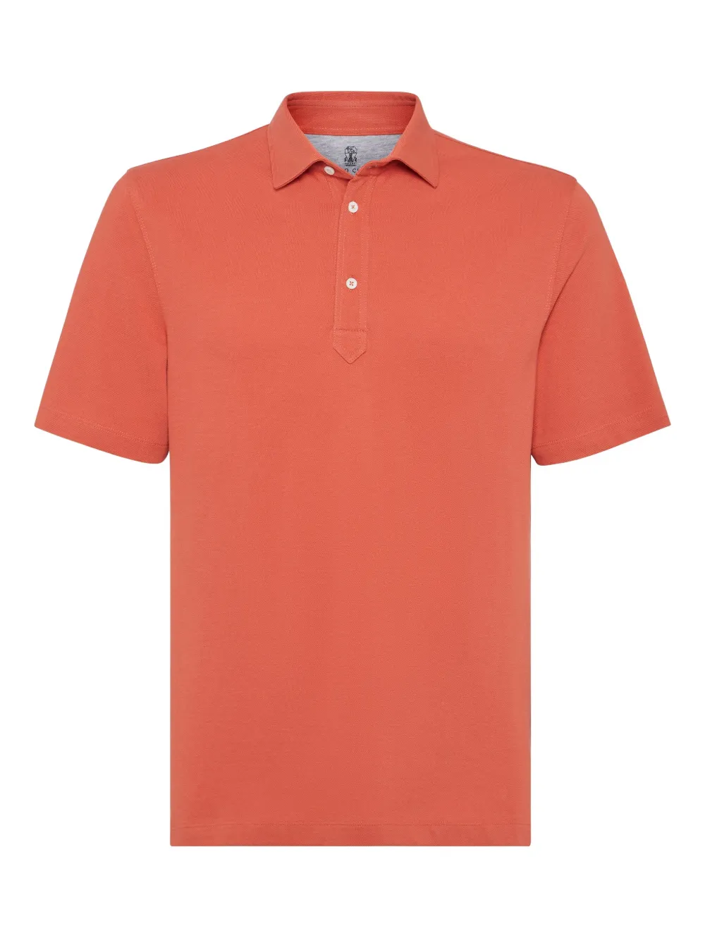 Brunello Cucinelli cotton polo shirt - Arancione