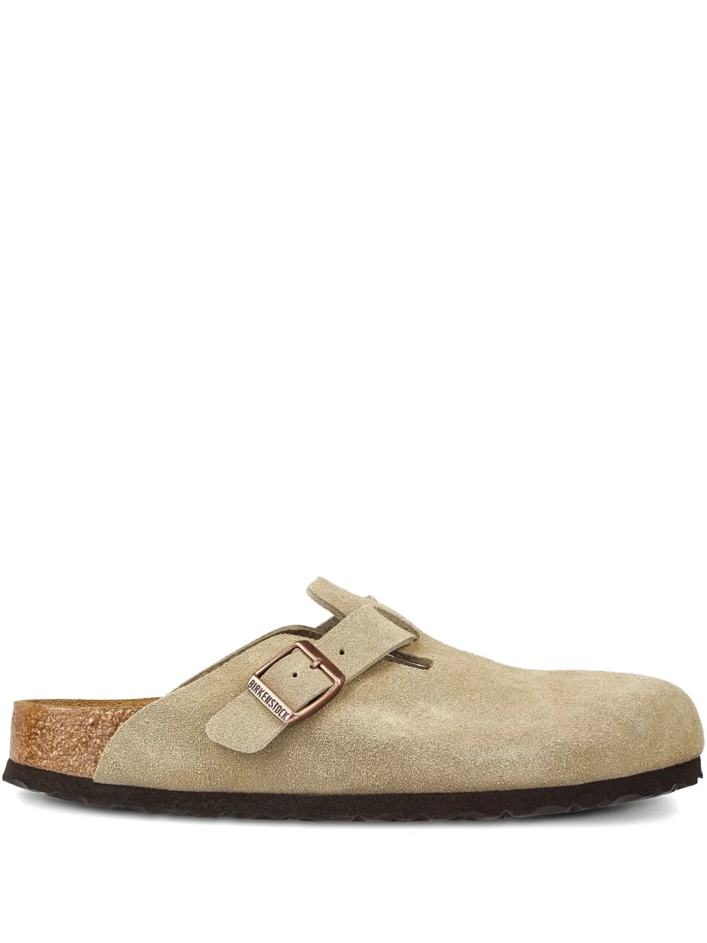Birkenstock Boston suede mules - Toni neutri