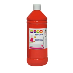 Tempera Deco Deco in flacone da 500 ml carminio PF550/06