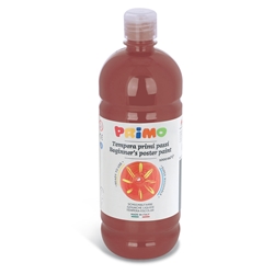 Tempera brillante in bottiglia in PET Primo Primi Passi 1000 ml terra
