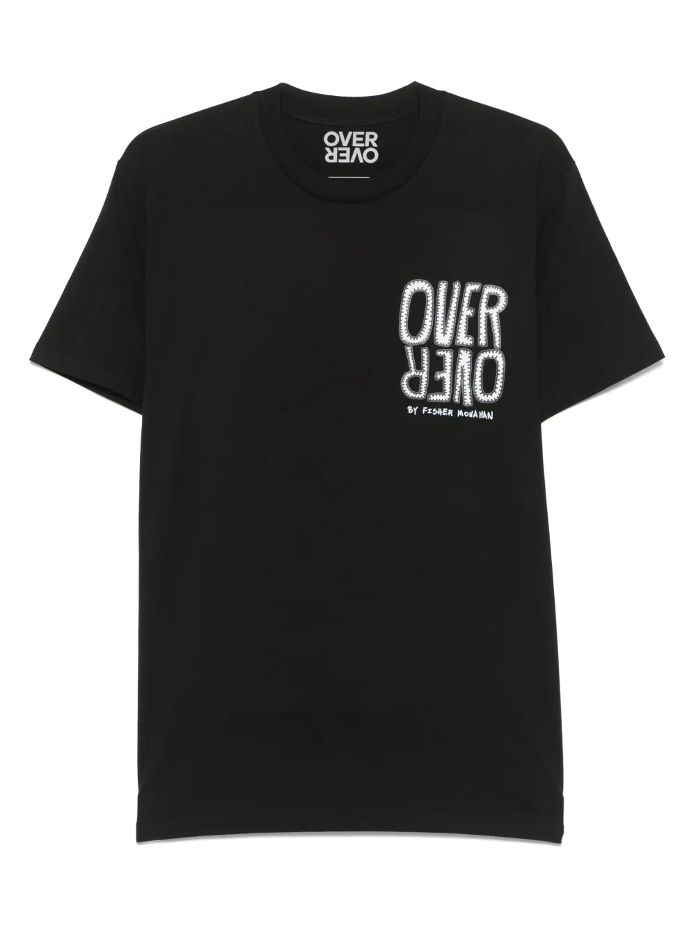 OVER OVER cotton T-shirt - Nero