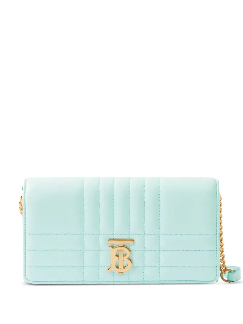 Burberry Portafogli con catena Lola - Blu