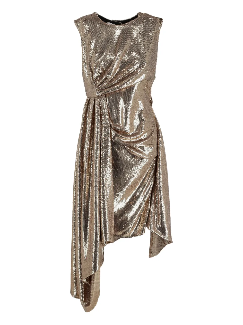 Ainea sequin draped dress - Oro