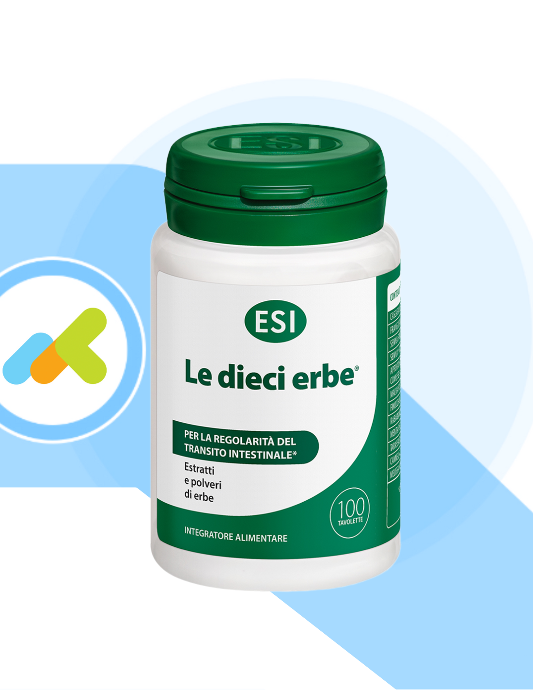Esi Le Dieci Erbe | Integratore Naturale | Favorisce Il Transito