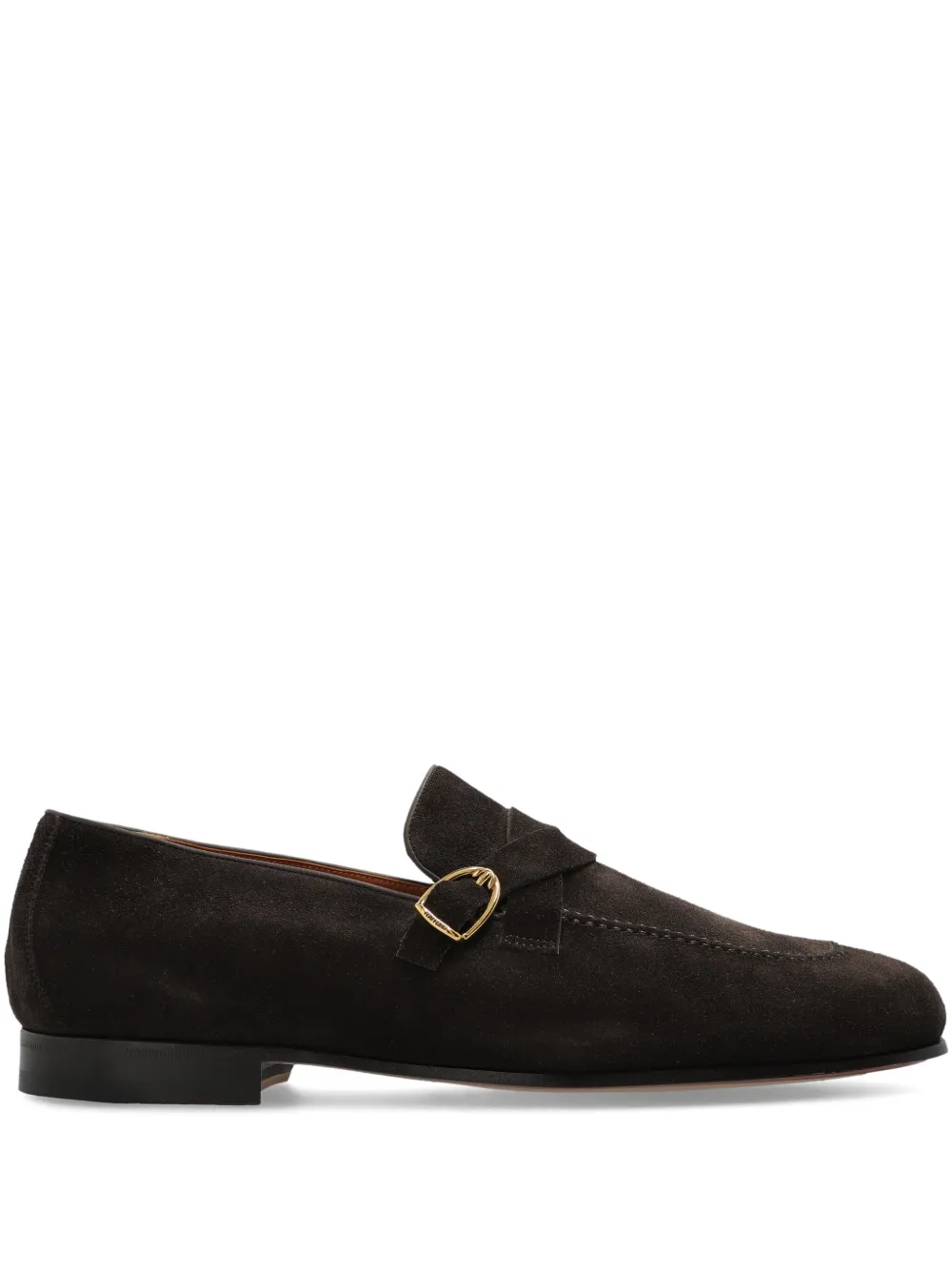 TOM FORD suede loafers - Marrone