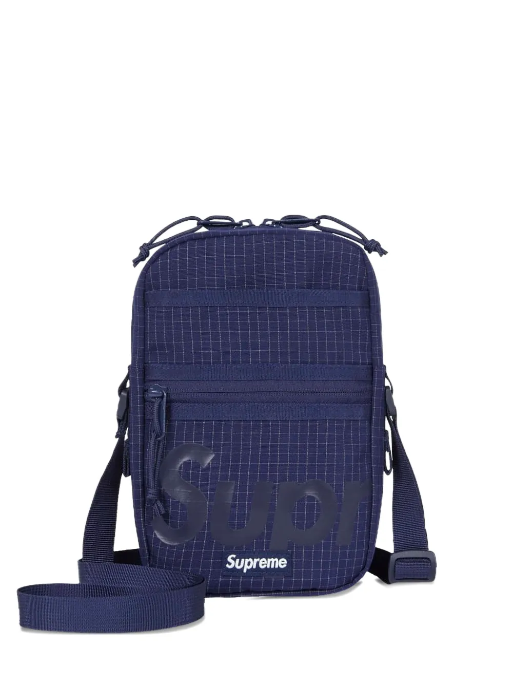 Supreme ripstop water-resistant shoulder bag - Blu