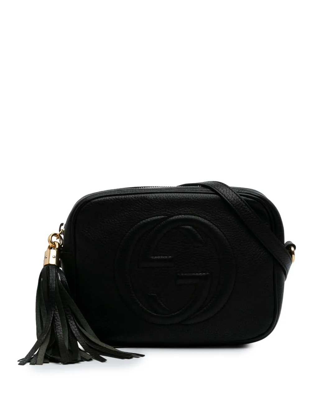 Gucci Pre-Owned 2016-2024 Leather Soho Disco crossbody bag - Nero