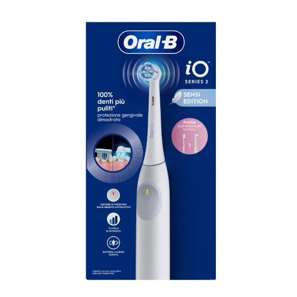 Oral-B IO 2 - Spazzolino Elettrico Ricaricabile Sensi Edition